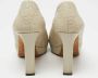 Gucci Vintage Pre-owned Leather heels White Dames - Thumbnail 5