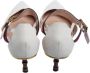 Gucci Vintage Pre-owned Leather heels White Dames - Thumbnail 4