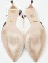 Gucci Vintage Pre-owned Leather heels White Dames - Thumbnail 6