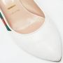 Gucci Vintage Pre-owned Leather heels White Dames - Thumbnail 7