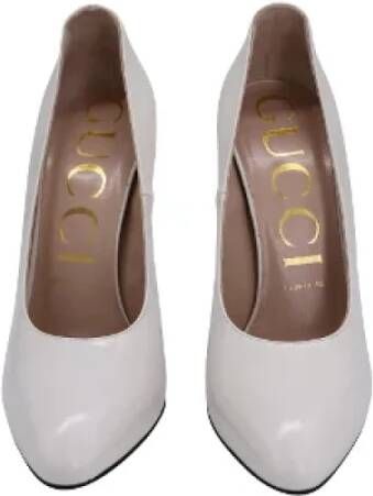 Gucci Vintage Pre-owned Leather heels White Dames