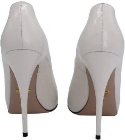 Gucci Vintage Pre-owned Leather heels White Dames