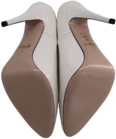 Gucci Vintage Pre-owned Leather heels White Dames