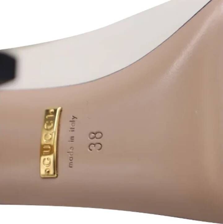 Gucci Vintage Pre-owned Leather heels White Dames