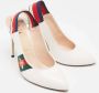 Gucci Vintage Pre-owned Leather heels White Dames - Thumbnail 4