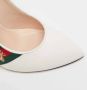Gucci Vintage Pre-owned Leather heels White Dames - Thumbnail 7