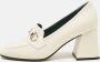 Gucci Vintage Pre-owned Leather heels White Dames - Thumbnail 2