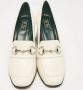 Gucci Vintage Pre-owned Leather heels White Dames - Thumbnail 3