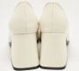 Gucci Vintage Pre-owned Leather heels White Dames - Thumbnail 4