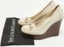 Gucci Vintage Pre-owned Leather heels White Dames - Thumbnail 9