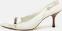 Gucci Vintage Pre-owned Leather heels White Dames - Thumbnail 2