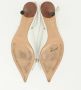 Gucci Vintage Pre-owned Leather heels White Dames - Thumbnail 6