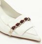 Gucci Vintage Pre-owned Leather heels White Dames - Thumbnail 7