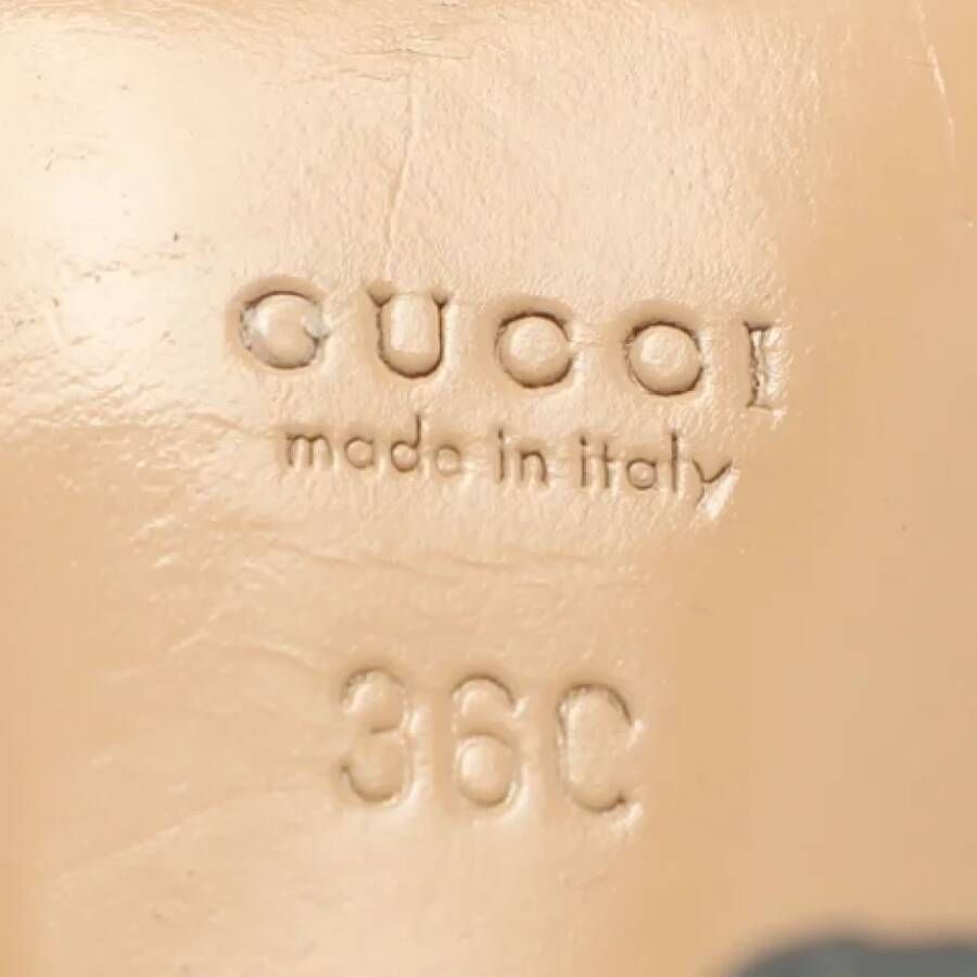 Gucci Vintage Pre-owned Leather heels White Dames