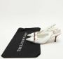 Gucci Vintage Pre-owned Leather heels White Dames - Thumbnail 9