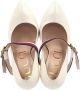 Gucci Vintage Pre-owned Leather heels White Dames - Thumbnail 2
