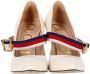 Gucci Vintage Pre-owned Leather heels White Dames - Thumbnail 3