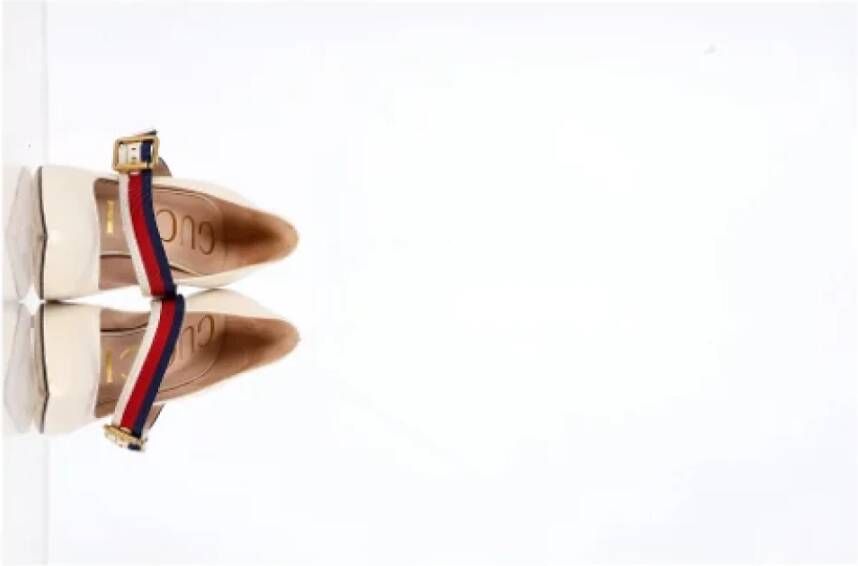Gucci Vintage Pre-owned Leather heels White Dames