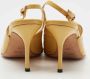 Gucci Vintage Pre-owned Leather heels Yellow Dames - Thumbnail 5