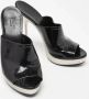 Gucci Vintage Pre-owned Leather mules Black Dames - Thumbnail 4