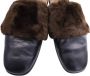 Gucci Vintage Pre-owned Leather mules Black Dames - Thumbnail 8