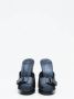 Gucci Vintage Pre-owned Leather mules Green Dames - Thumbnail 3