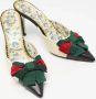 Gucci Vintage Pre-owned Leather mules Multicolor Dames - Thumbnail 4