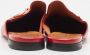 Gucci Vintage Pre-owned Leather mules Red Dames - Thumbnail 5