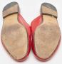 Gucci Vintage Pre-owned Leather mules Red Dames - Thumbnail 6