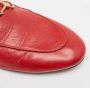 Gucci Vintage Pre-owned Leather mules Red Dames - Thumbnail 7