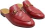 Gucci Vintage Pre-owned Leather mules Red Dames - Thumbnail 2