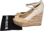 Gucci Vintage Pre-owned Leather sandals Beige Dames - Thumbnail 7