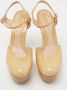 Gucci Vintage Pre-owned Leather sandals Beige Dames - Thumbnail 2