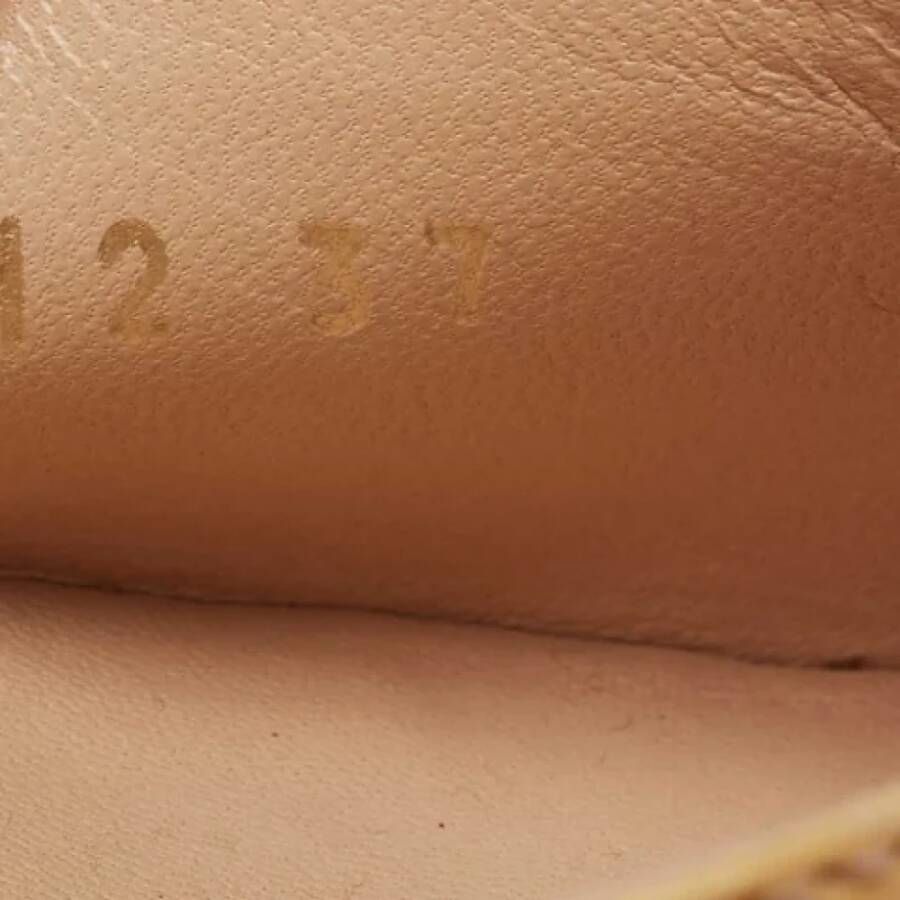 Gucci Vintage Pre-owned Leather sandals Beige Dames
