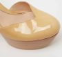 Gucci Vintage Pre-owned Leather sandals Beige Dames - Thumbnail 7