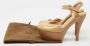 Gucci Vintage Pre-owned Leather sandals Beige Dames - Thumbnail 8