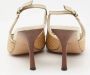 Gucci Vintage Pre-owned Leather sandals Beige Dames - Thumbnail 5
