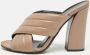 Gucci Vintage Pre-owned Leather sandals Beige Dames - Thumbnail 2