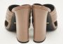 Gucci Vintage Pre-owned Leather sandals Beige Dames - Thumbnail 5