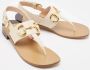 Gucci Vintage Pre-owned Leather sandals Beige Dames - Thumbnail 4