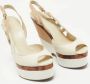 Gucci Vintage Pre-owned Leather sandals Beige Dames - Thumbnail 4