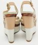 Gucci Vintage Pre-owned Leather sandals Beige Dames - Thumbnail 5