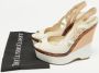 Gucci Vintage Pre-owned Leather sandals Beige Dames - Thumbnail 9
