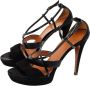 Gucci Vintage Pre-owned Leather sandals Black Dames - Thumbnail 3