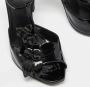 Gucci Vintage Pre-owned Leather sandals Black Dames - Thumbnail 8