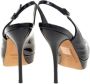 Gucci Vintage Pre-owned Leather sandals Black Dames - Thumbnail 4