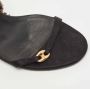 Gucci Vintage Pre-owned Leather sandals Black Dames - Thumbnail 7