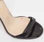 Gucci Vintage Pre-owned Leather sandals Black Dames - Thumbnail 7