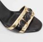 Gucci Vintage Pre-owned Leather sandals Black Dames - Thumbnail 7