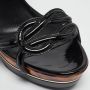 Gucci Vintage Pre-owned Leather sandals Black Dames - Thumbnail 7
